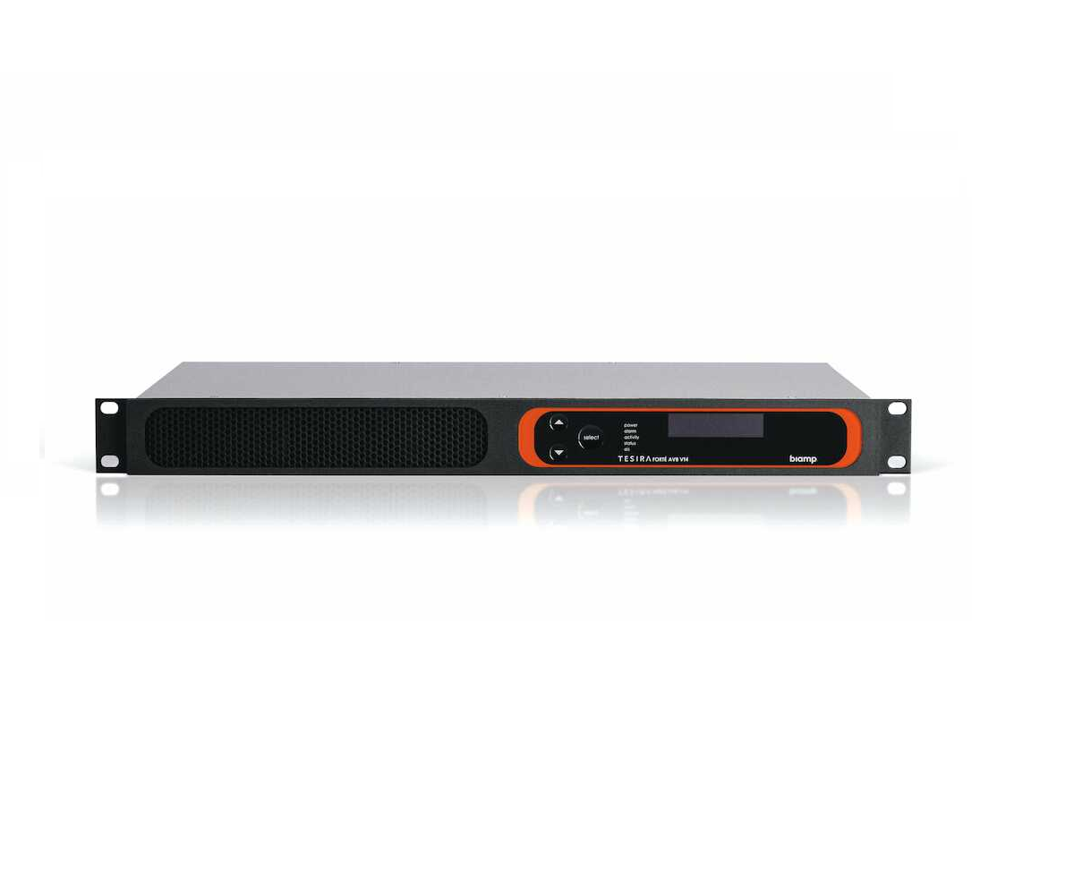 Bộ xử lý tín hiệu âm thanh Biamp TesiraFORTÉ AVB VT4