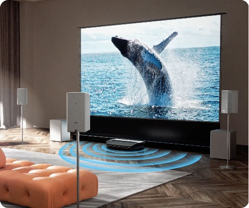 Máy chiếu 4K Ultra Short Throw Laser AWOL LTV-3500 Pro