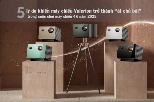 5 lý do khiến máy chiếu Valerion trở thành át chủ bài