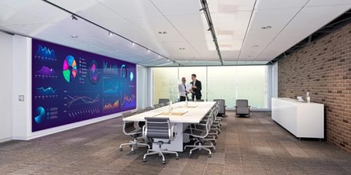 Chọn màn hình LED, máy chiếu hay màn LCD video call cho phòng họp?