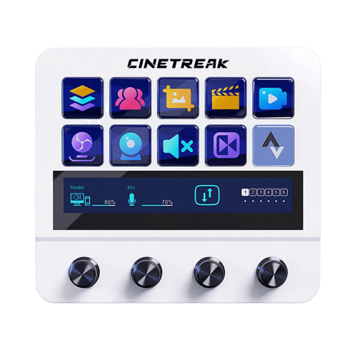 Bộ điều khiển Livestream Cinetreak CT-SD10W màn hình cảm ứng