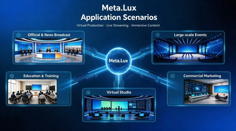 Trường quay ảo 3D Meta.Lux - Nam Long AV tổ chức Tiệc Đoàn Viên: Trăng tròn một tối | Nam Long